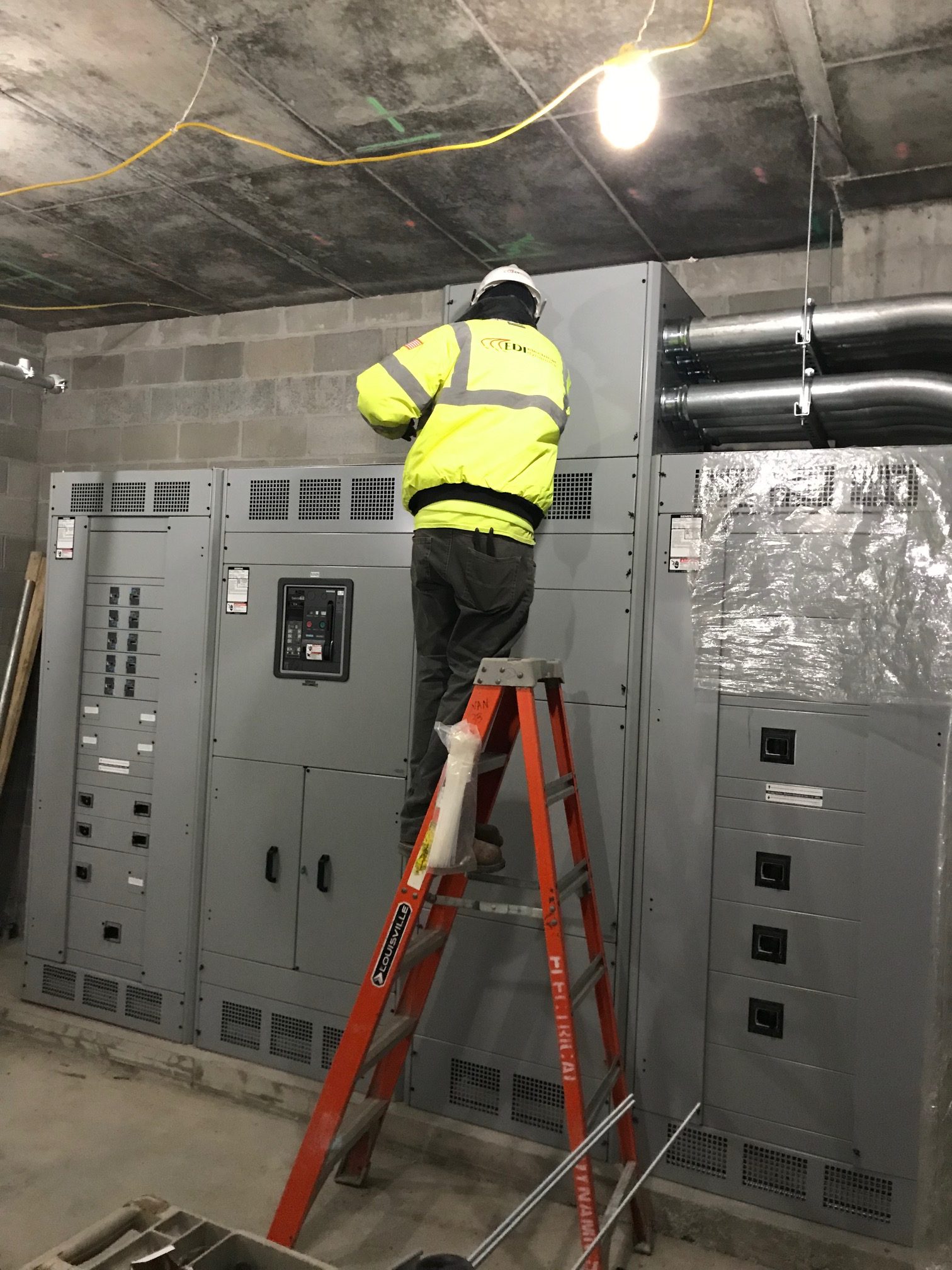 Installing Feeder Pipes At Broadstone At Bare Cove Hingham